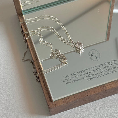 Tear Drop & Round Pendant