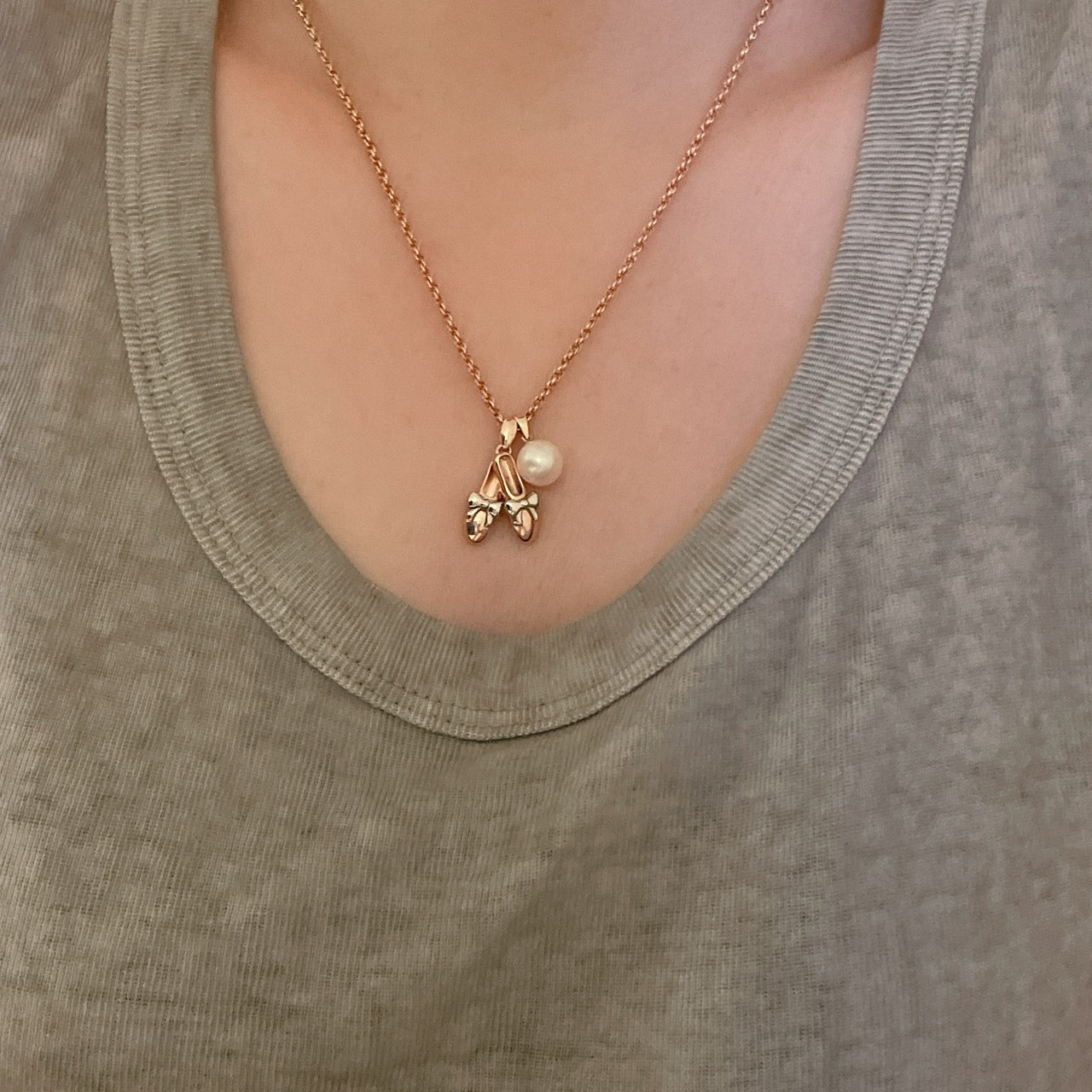 Ballerina Shoes Pendant