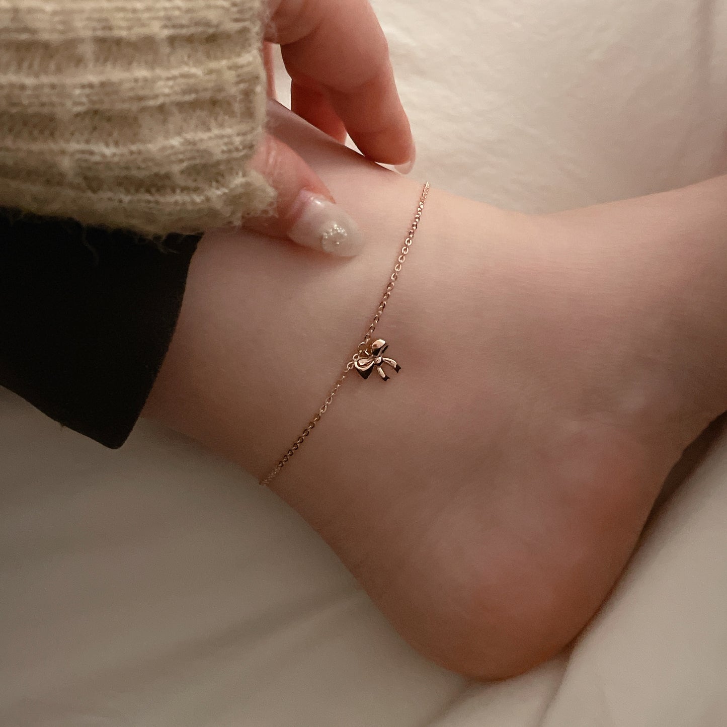 Bow Anklet