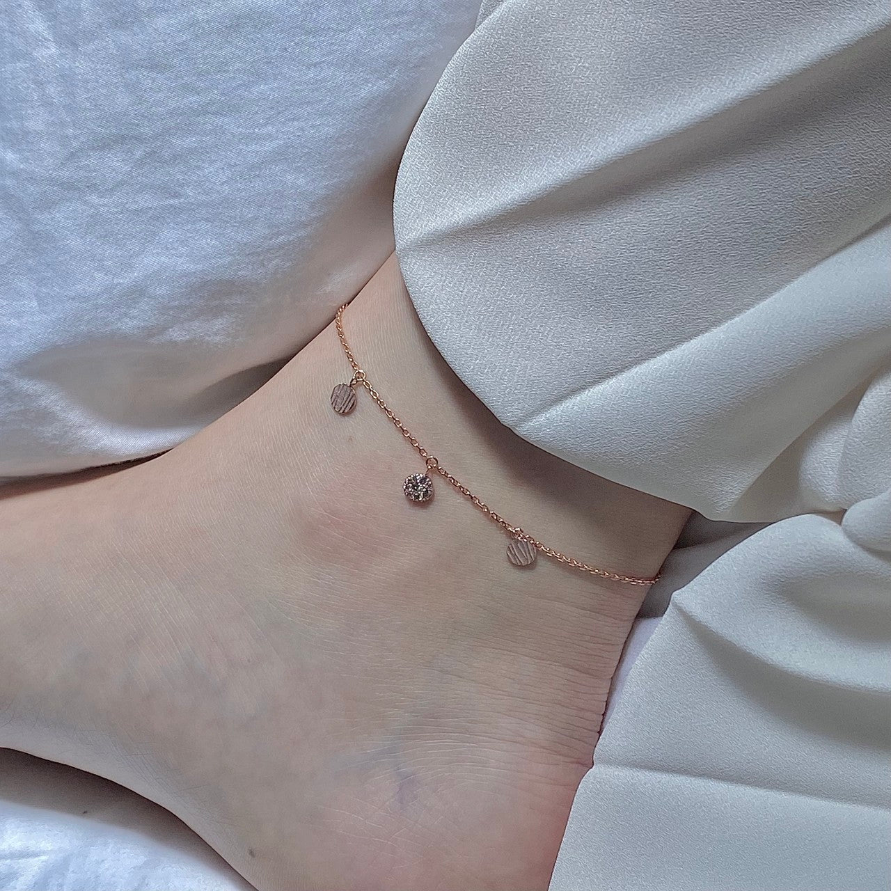 Disc Charm Anklet