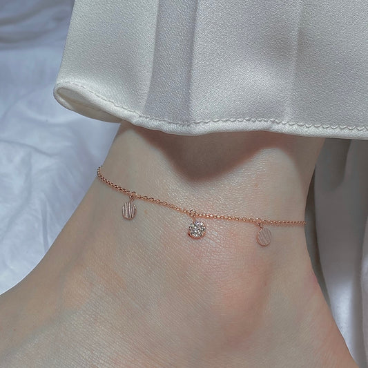 Disc Charm Anklet