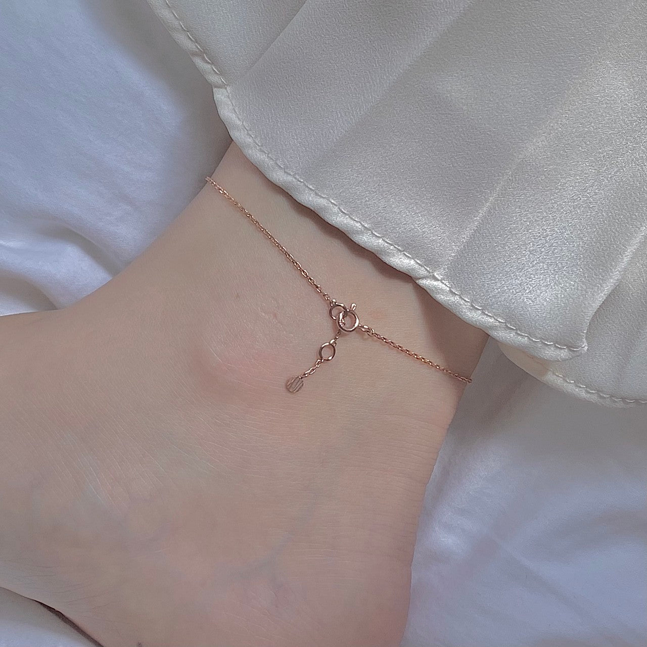 Disc Charm Anklet