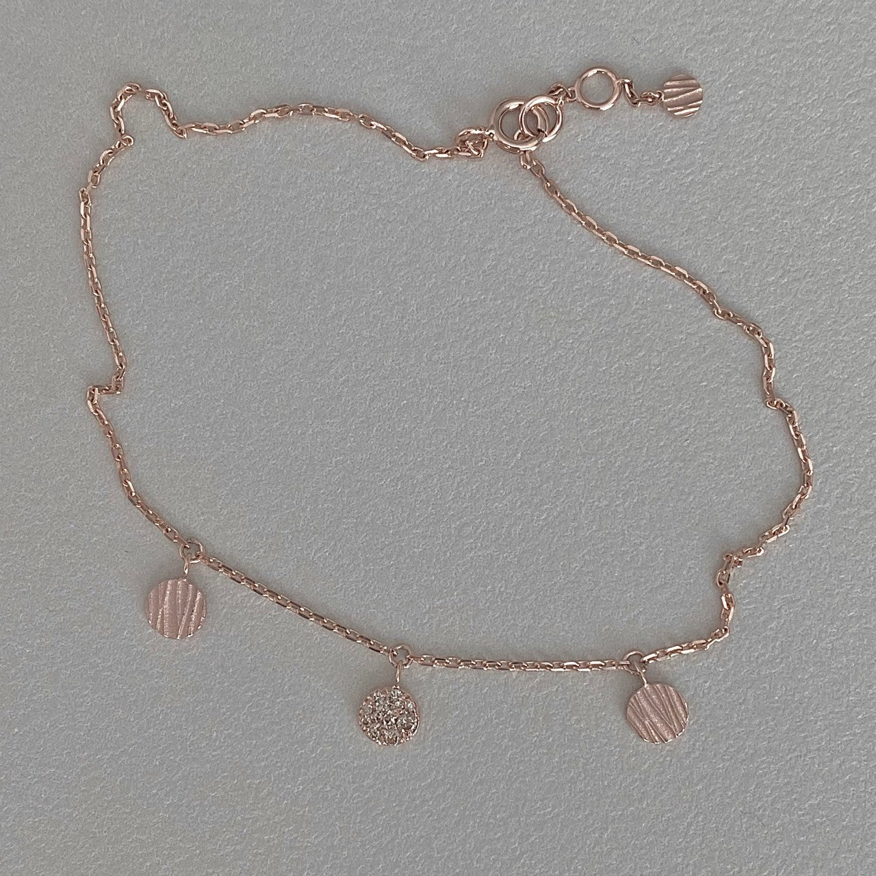 Disc Charm Anklet