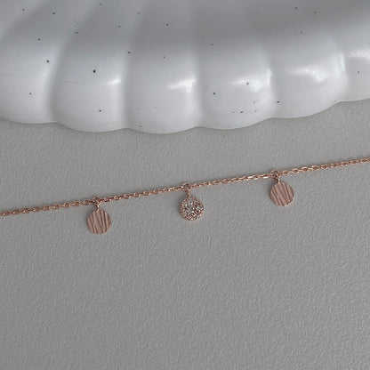 Disc Charm Anklet