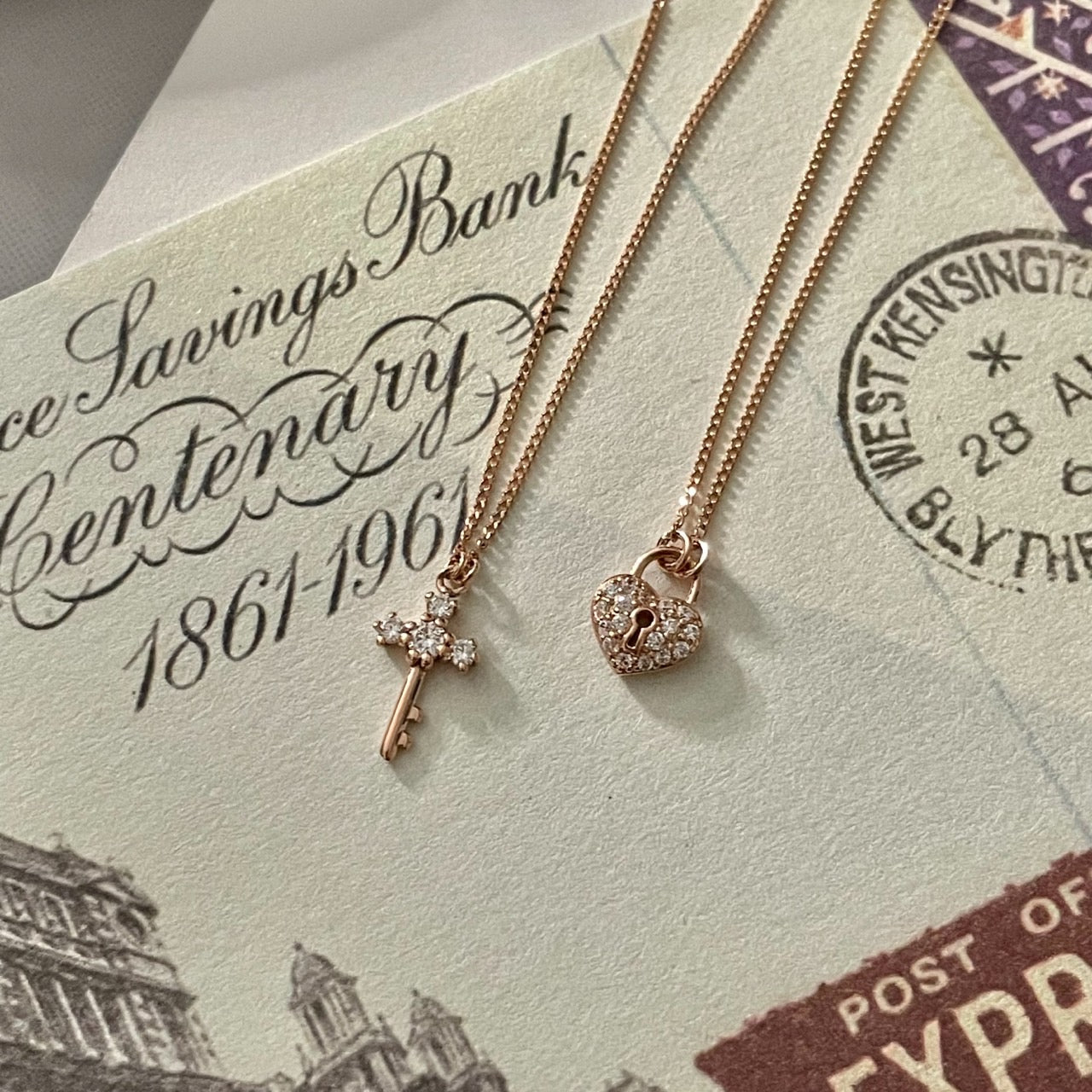 Heart Padlock Necklace