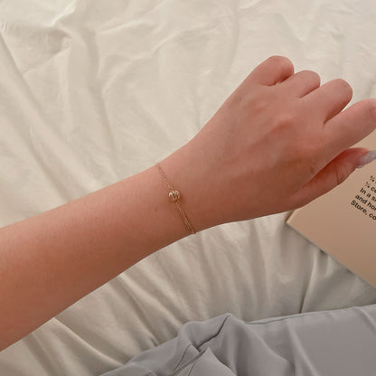 Ball Double Row Bracelet