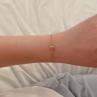 Ball Double Row Bracelet