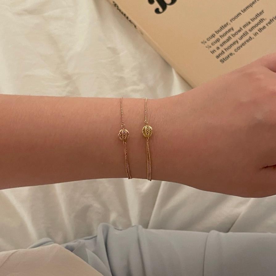 Ball Double Row Bracelet