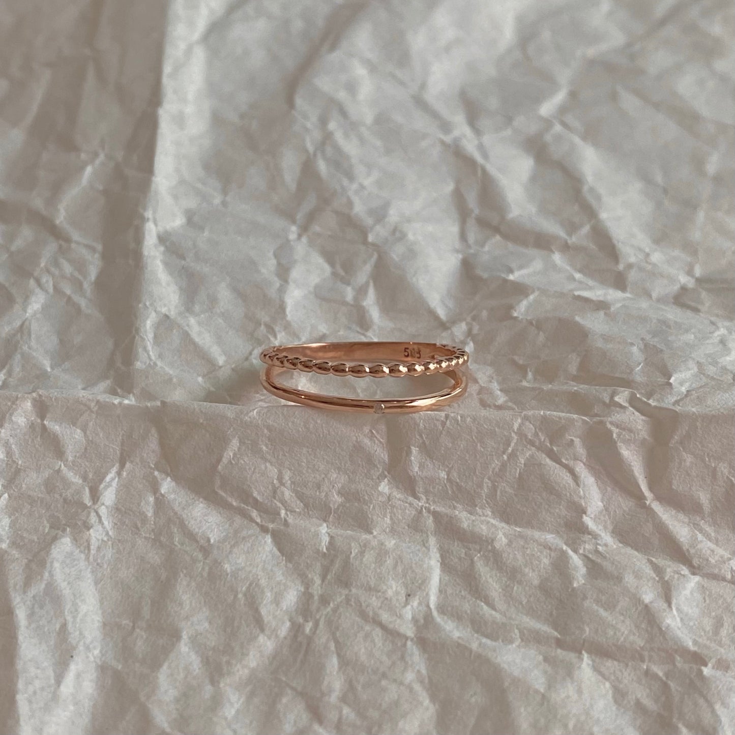 Double Row Ring