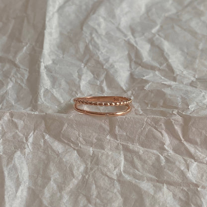 Double Row Ring