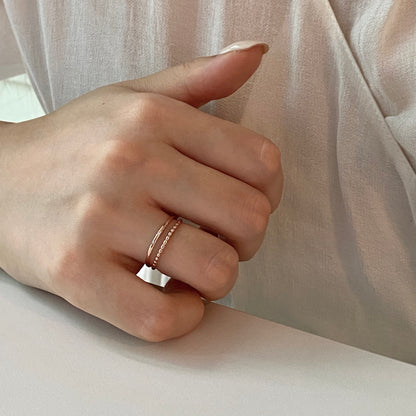 Double Row Ring