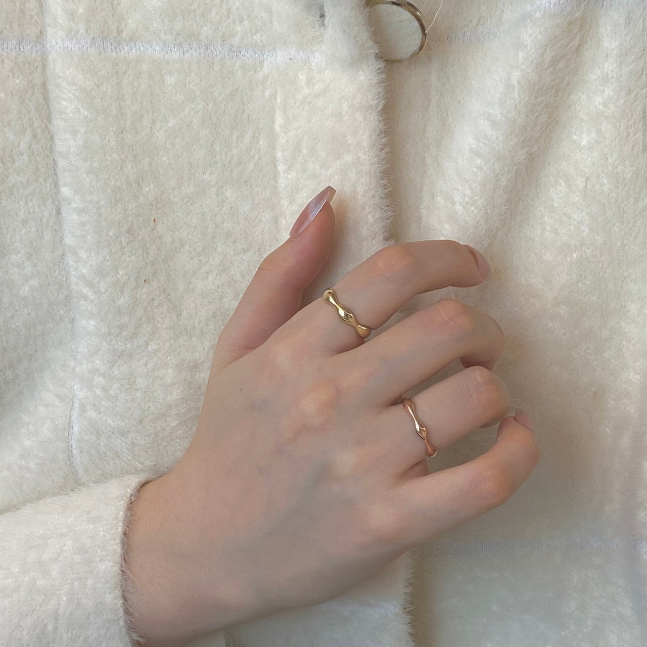 Curved Dome Ring