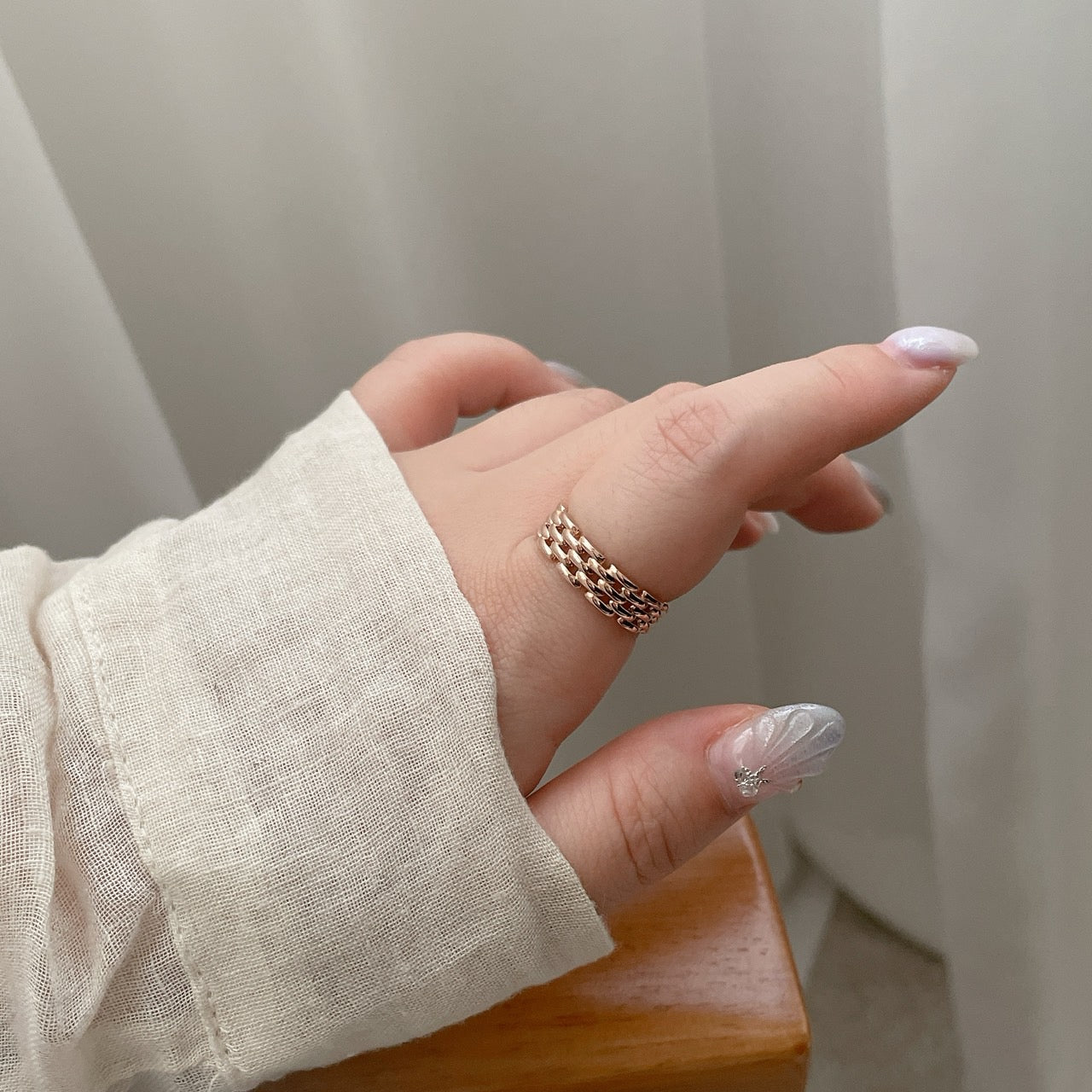 Chain Link Ring