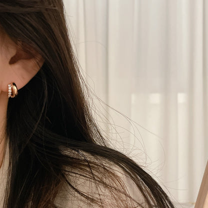 Geometric Hoop Earrings