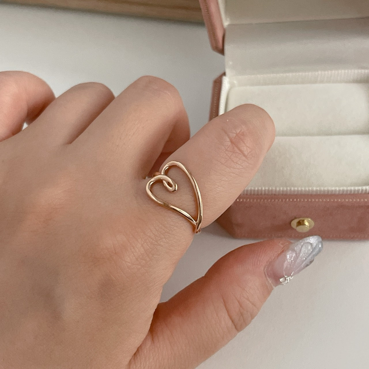 Open Heart Ring