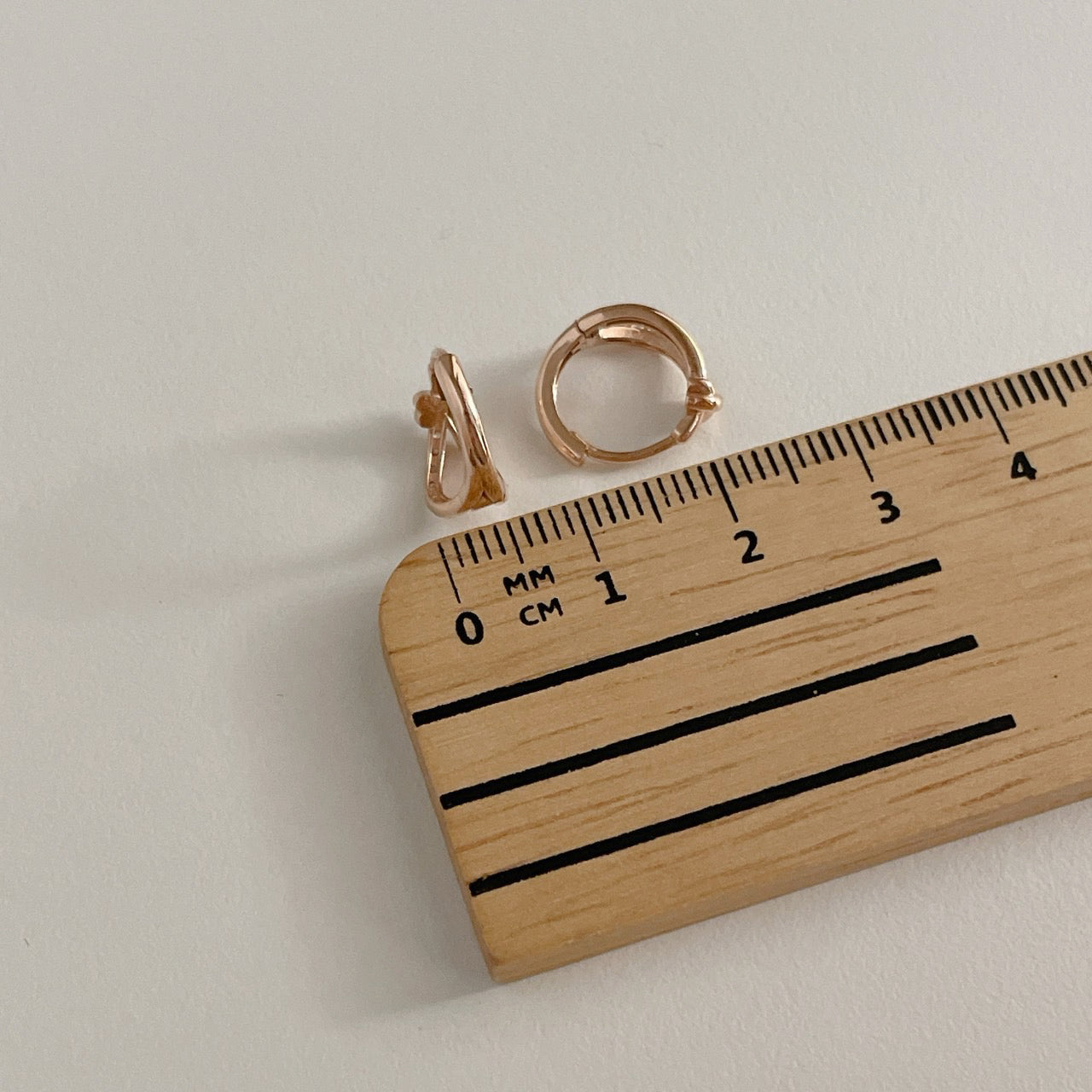 Double Row Knot Earrings