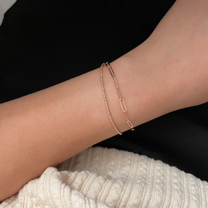 Double Chain Bracelet