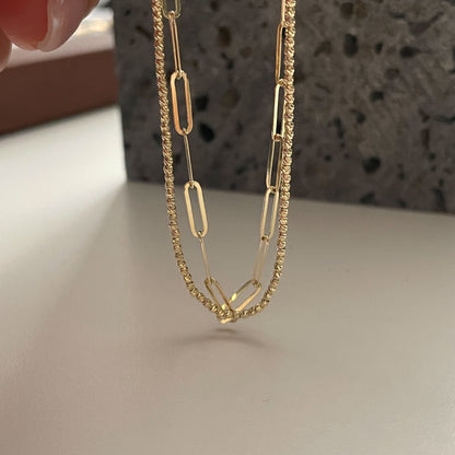 Double Chain Bracelet