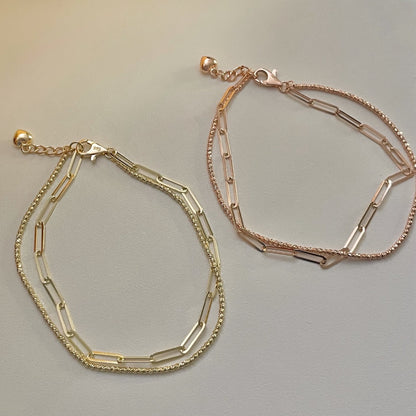 Double Chain Bracelet