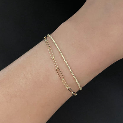 Double Chain Bracelet