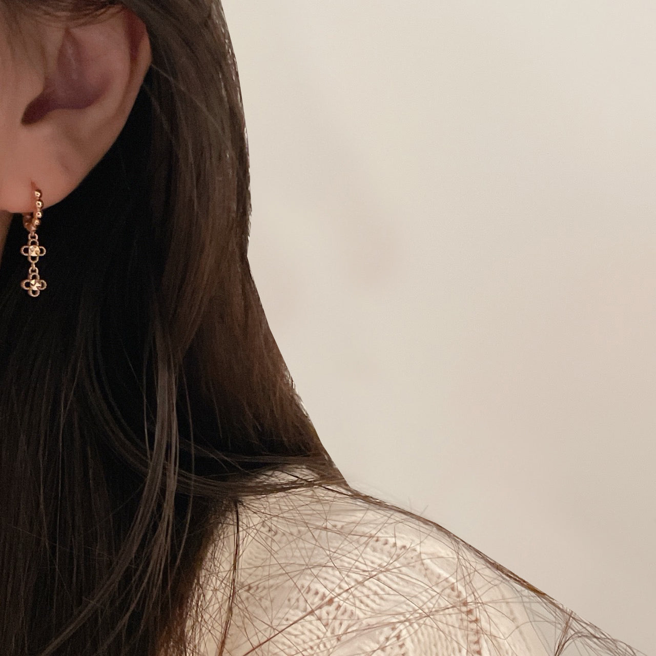 Flower Dangle Earrings