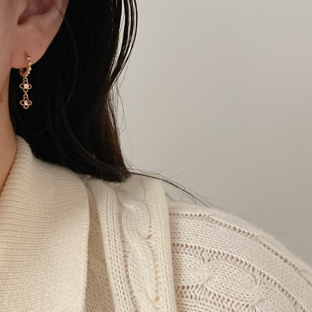 Flower Dangle Earrings