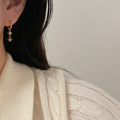 Flower Dangle Earrings