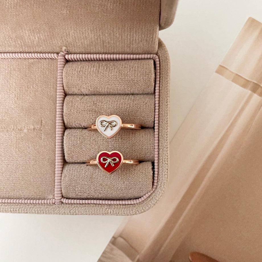 Heart Bow Ring