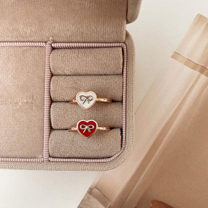 Heart Bow Ring