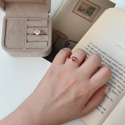 Heart Bow Ring