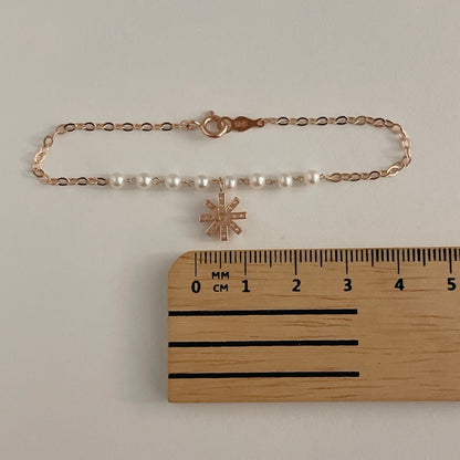Pearl Flower Bracelet