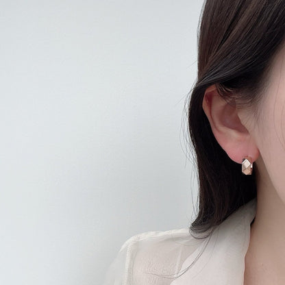 Geometric Hoop Earrings