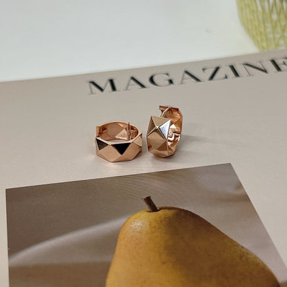 Geometric Hoop Earrings