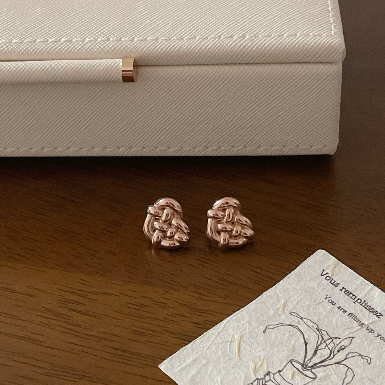 Pretzel Earrings