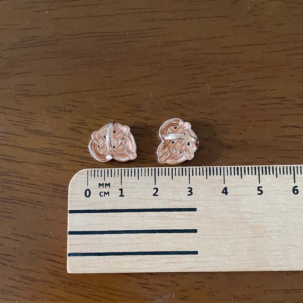Pretzel Earrings
