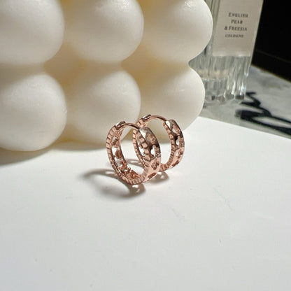 Clover Hoop Earrings