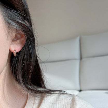 Clover Hoop Earrings