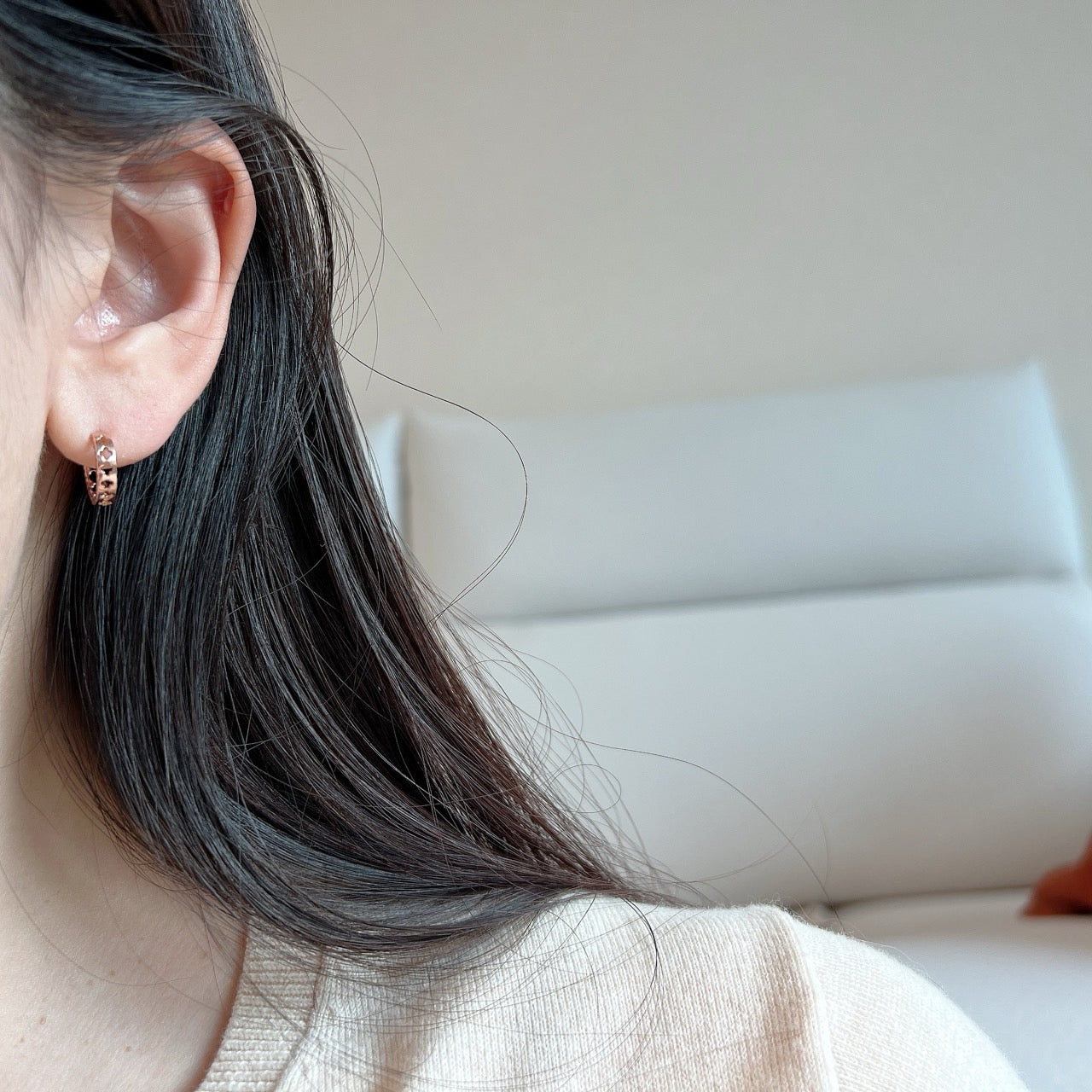 Clover Hoop Earrings