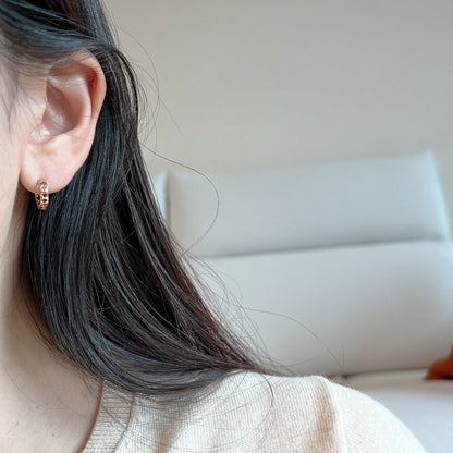 Clover Hoop Earrings