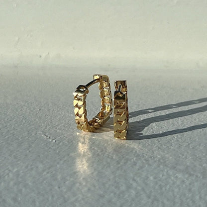 Cuban Link Chain Earrings