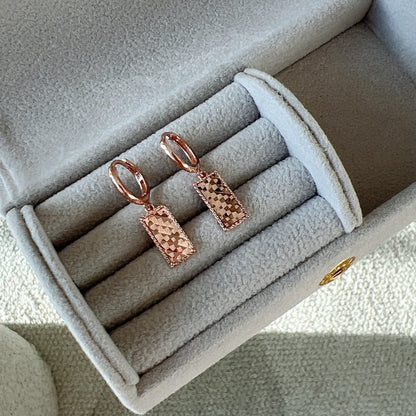 Rectangle Drop Earrings