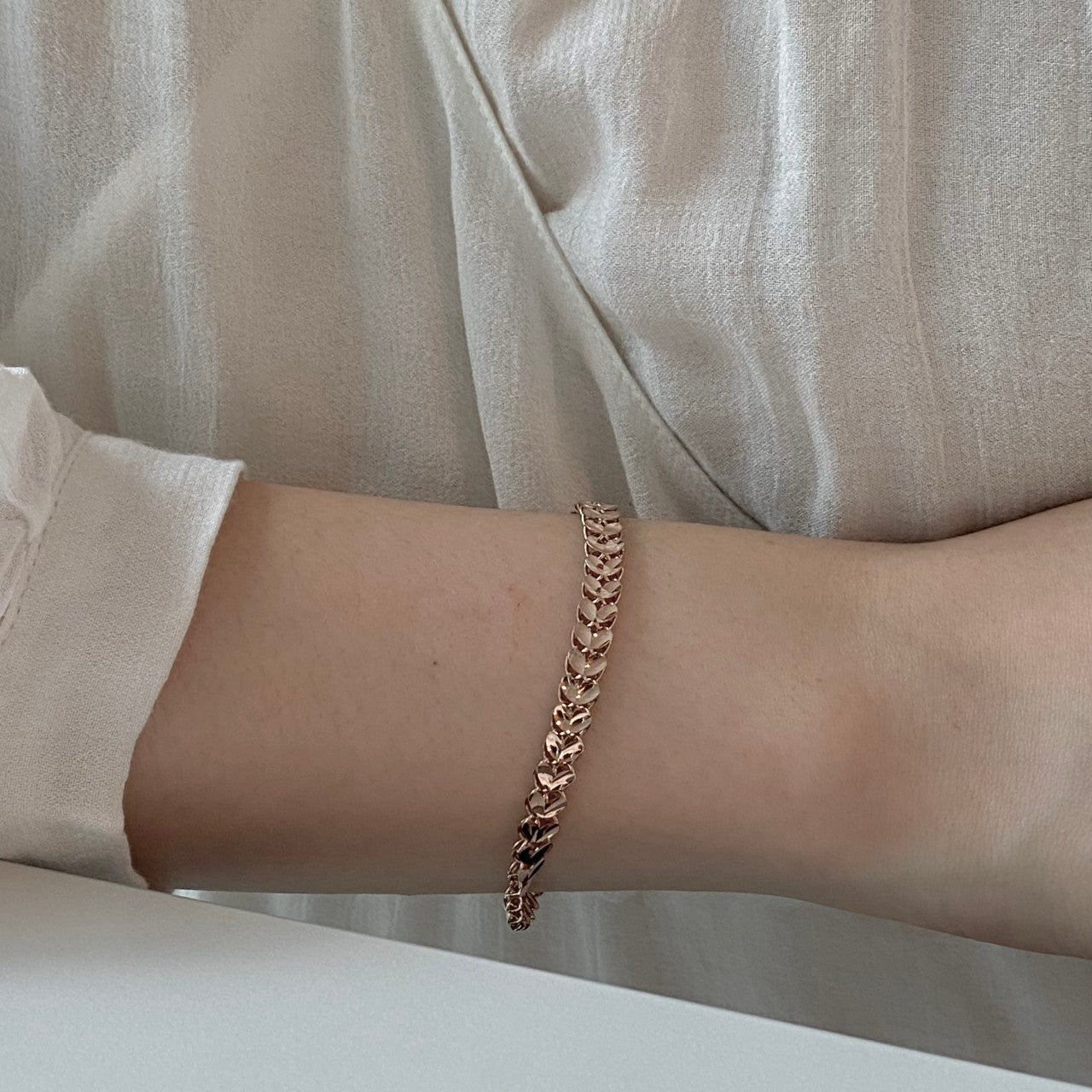 Heart Link Bracelet