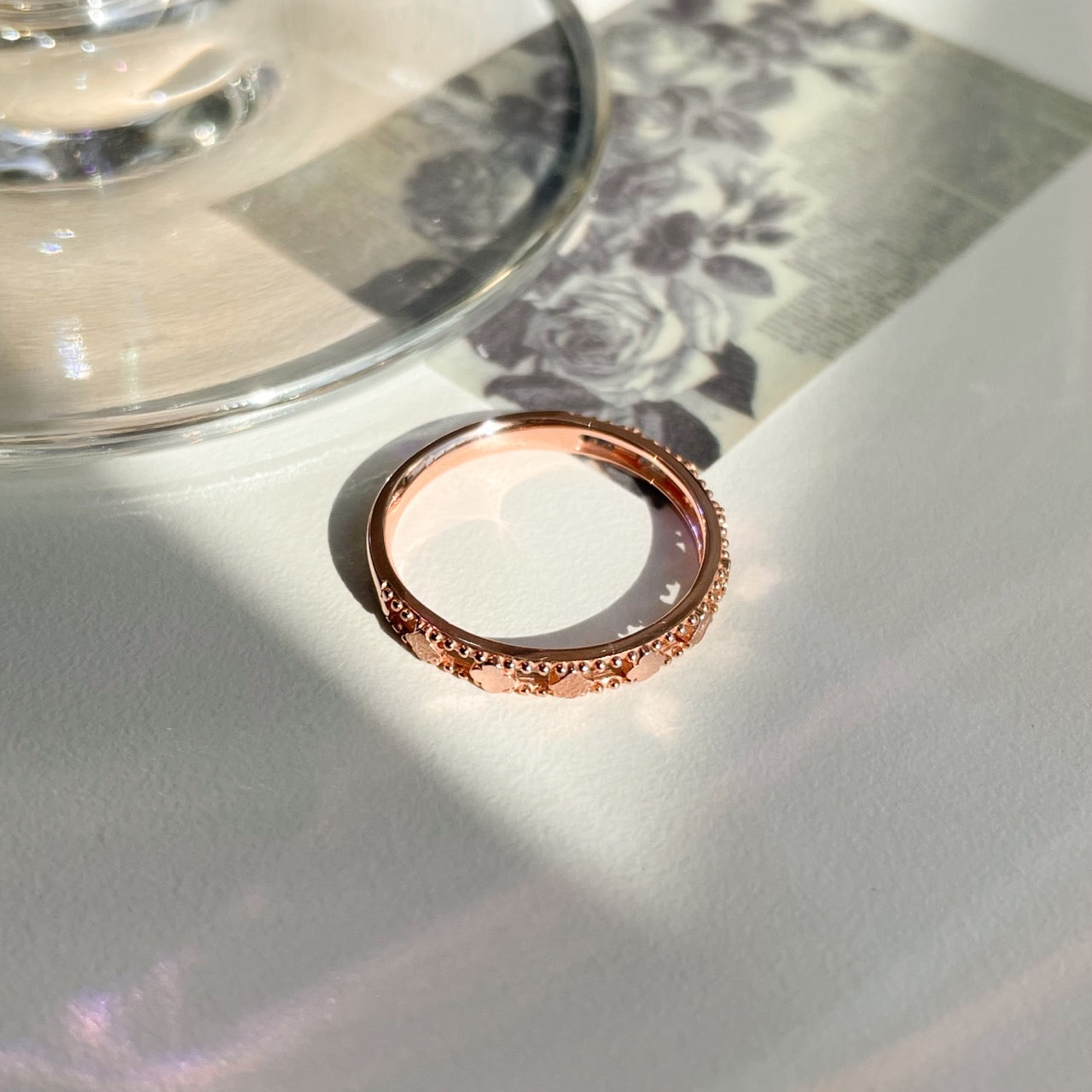 Clover Band Ring