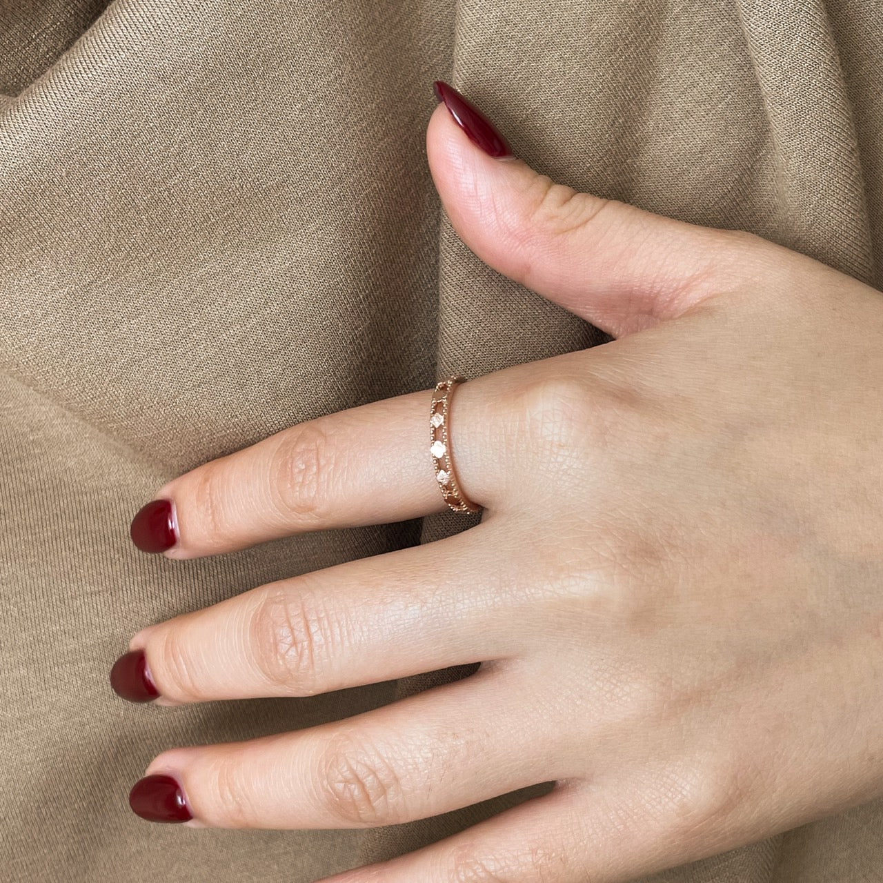 Clover Band Ring