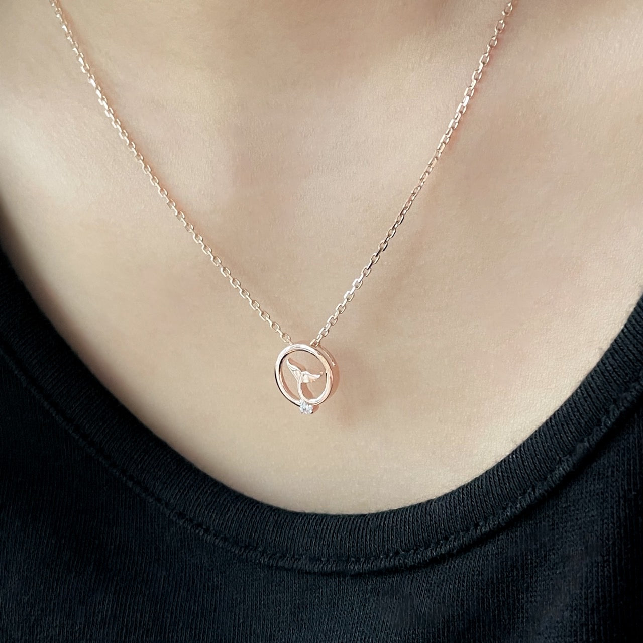 Whale Tail Necklace