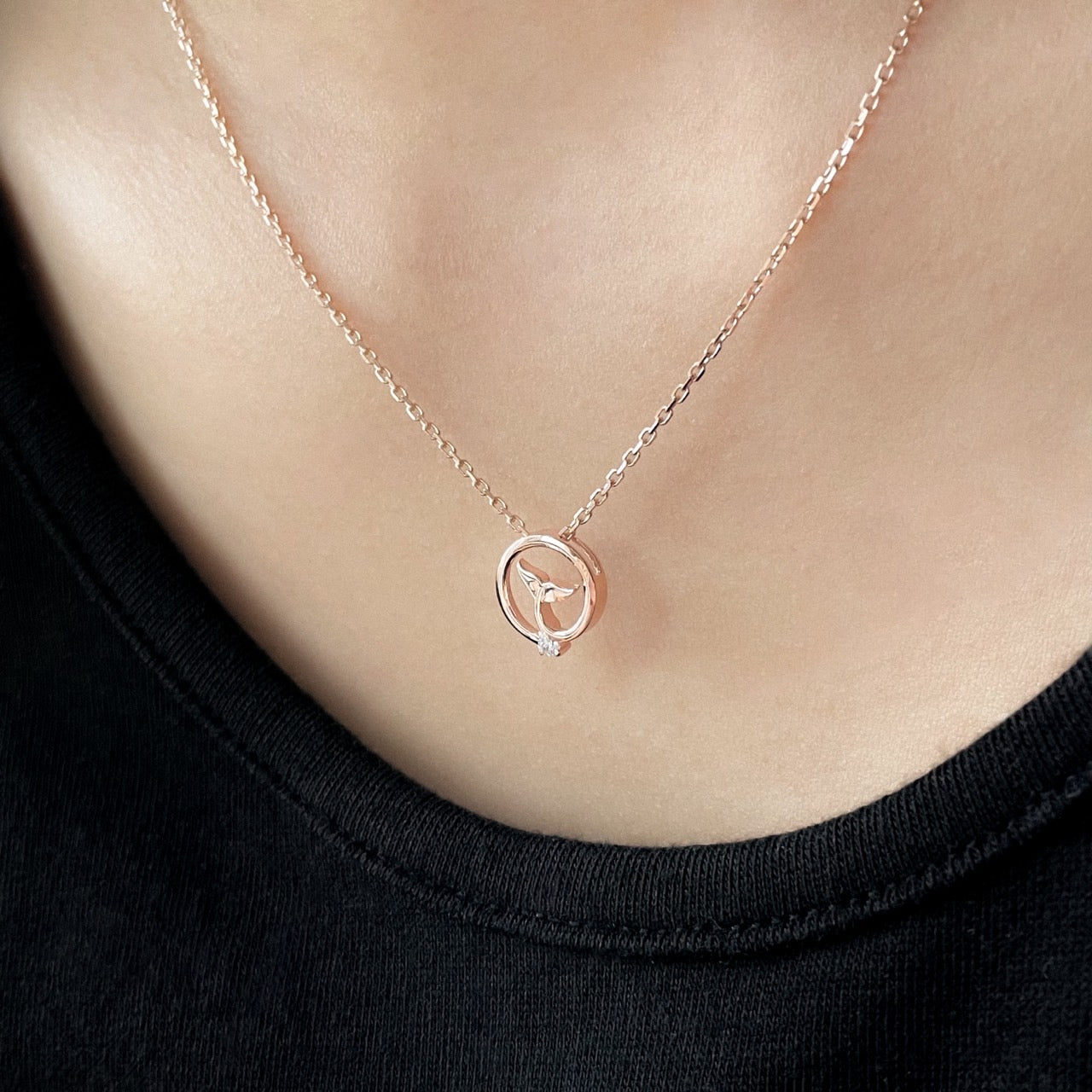 Whale Tail Necklace