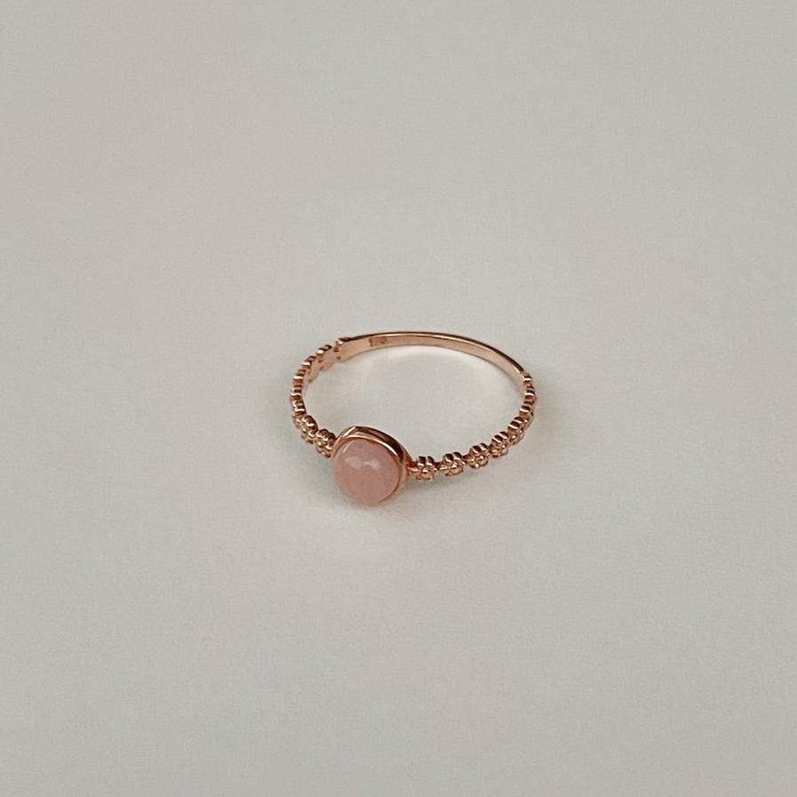 Pink Opal Ring