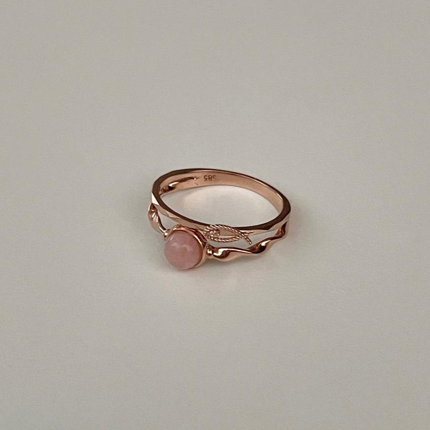 Pink Opal Ring