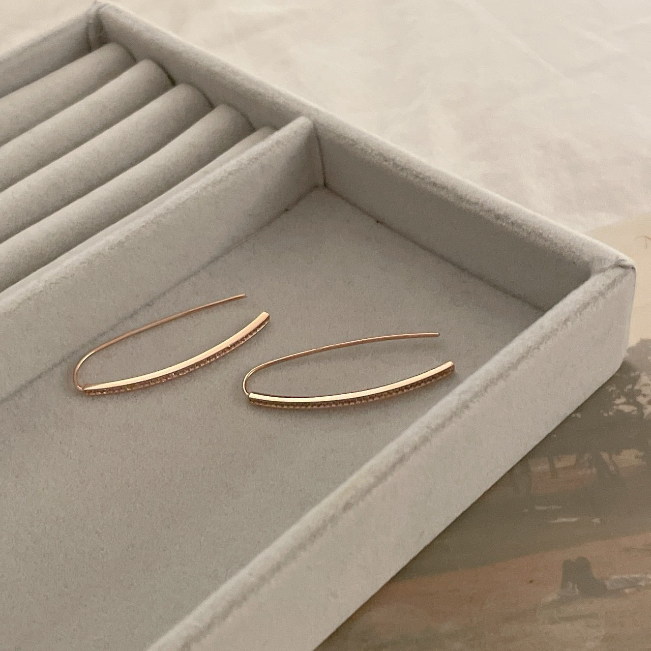 Stick Drop Earring