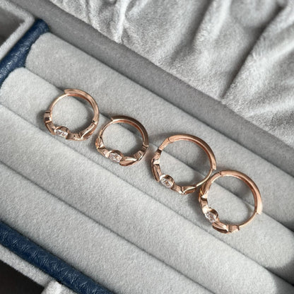 Simple Hoop Earrings